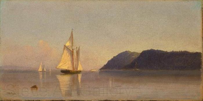 unknow artist Boats on the Hudson Norge oil painting art